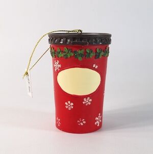 Tim Hortons Style Christmas Coffee Cup Ornament Holiday Tree Decor